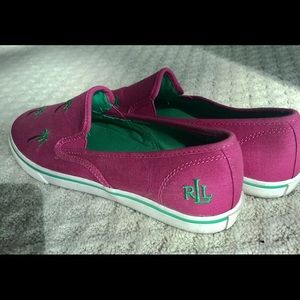 Ralph Lauren slip on sneakers